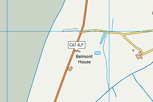 CA7 4LF map - OS VectorMap District (Ordnance Survey)
