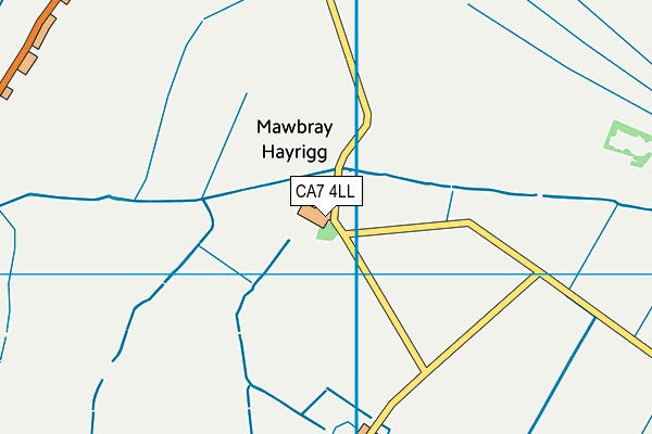 CA7 4LL map - OS VectorMap District (Ordnance Survey)
