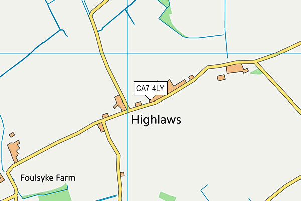 CA7 4LY map - OS VectorMap District (Ordnance Survey)