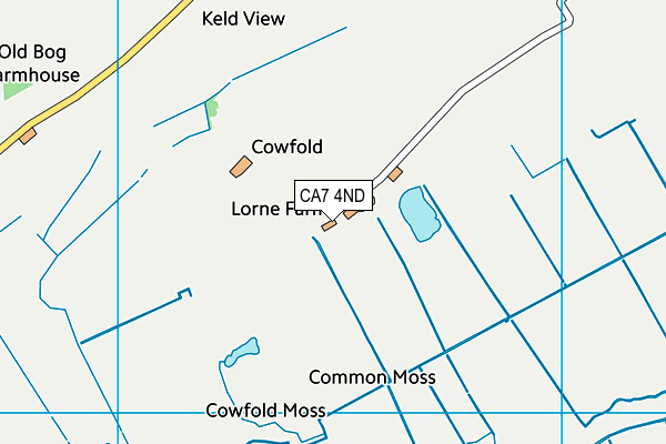 CA7 4ND map - OS VectorMap District (Ordnance Survey)
