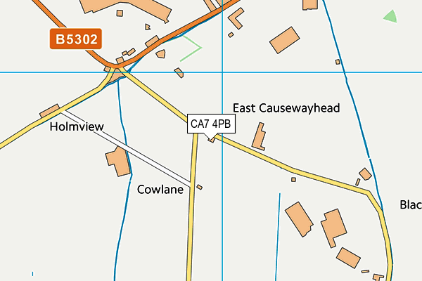 CA7 4PB map - OS VectorMap District (Ordnance Survey)