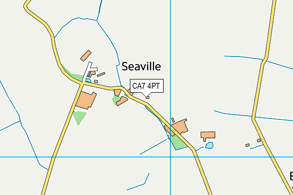 CA7 4PT map - OS VectorMap District (Ordnance Survey)