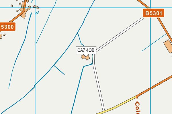 CA7 4QB map - OS VectorMap District (Ordnance Survey)