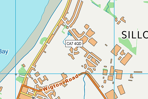 CA7 4QD map - OS VectorMap District (Ordnance Survey)