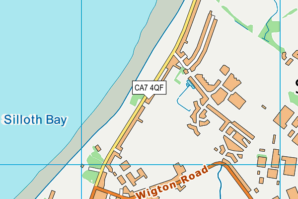 CA7 4QF map - OS VectorMap District (Ordnance Survey)