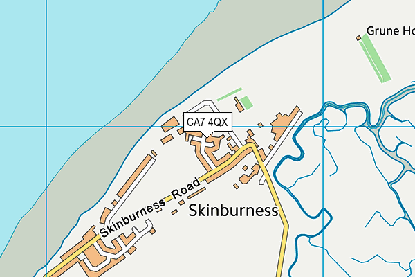 CA7 4QX map - OS VectorMap District (Ordnance Survey)