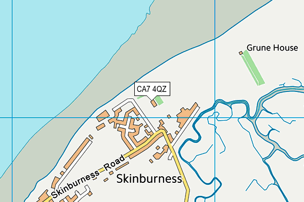 CA7 4QZ map - OS VectorMap District (Ordnance Survey)