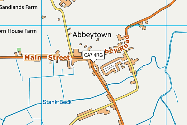 CA7 4RG map - OS VectorMap District (Ordnance Survey)