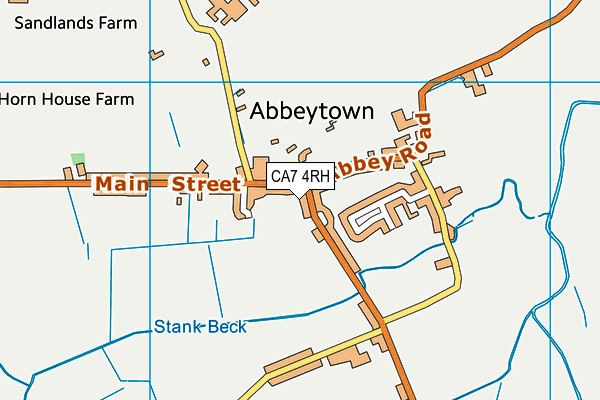 CA7 4RH map - OS VectorMap District (Ordnance Survey)