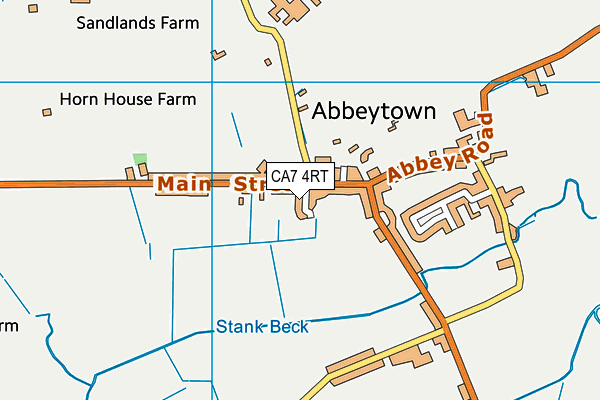 CA7 4RT map - OS VectorMap District (Ordnance Survey)