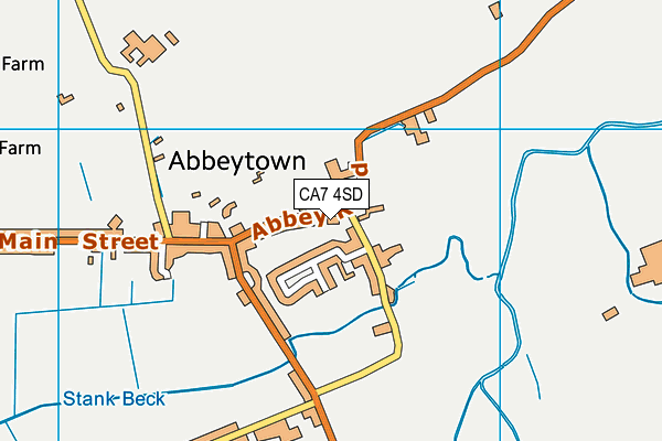 CA7 4SD map - OS VectorMap District (Ordnance Survey)