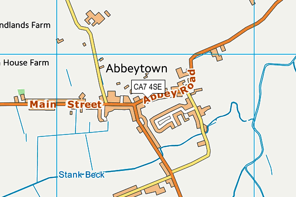 CA7 4SE map - OS VectorMap District (Ordnance Survey)