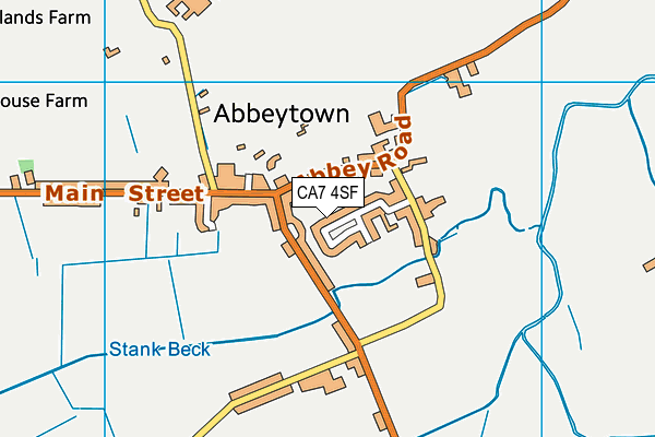 CA7 4SF map - OS VectorMap District (Ordnance Survey)