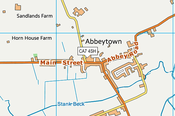 CA7 4SH map - OS VectorMap District (Ordnance Survey)