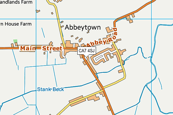 CA7 4SJ map - OS VectorMap District (Ordnance Survey)