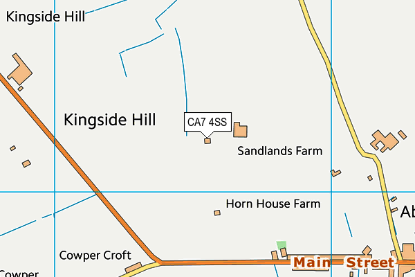 CA7 4SS map - OS VectorMap District (Ordnance Survey)