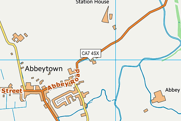 CA7 4SX map - OS VectorMap District (Ordnance Survey)