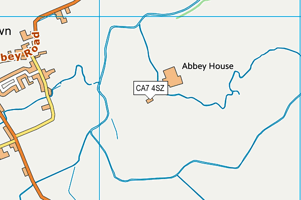 CA7 4SZ map - OS VectorMap District (Ordnance Survey)