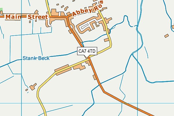 CA7 4TD map - OS VectorMap District (Ordnance Survey)