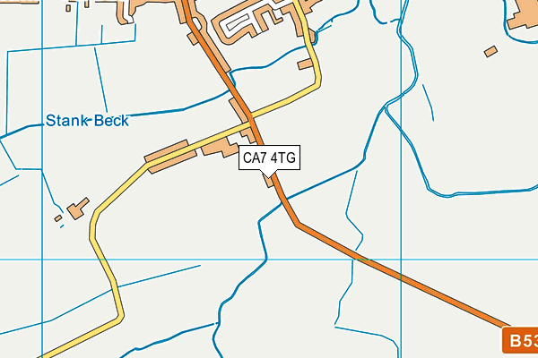 CA7 4TG map - OS VectorMap District (Ordnance Survey)