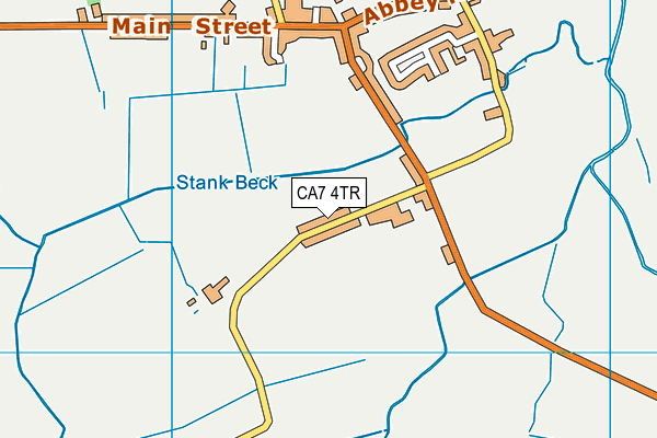 CA7 4TR map - OS VectorMap District (Ordnance Survey)