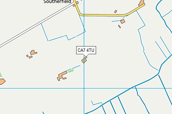 CA7 4TU map - OS VectorMap District (Ordnance Survey)
