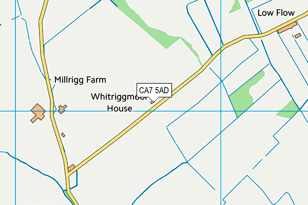 CA7 5AD map - OS VectorMap District (Ordnance Survey)