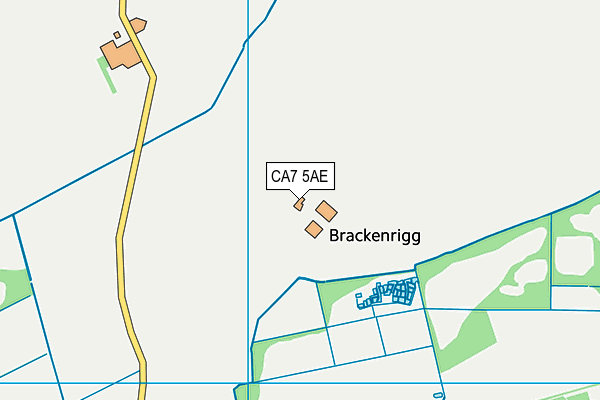 CA7 5AE map - OS VectorMap District (Ordnance Survey)