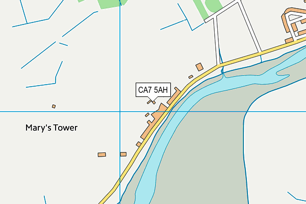 CA7 5AH map - OS VectorMap District (Ordnance Survey)
