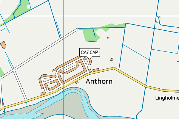 CA7 5AP map - OS VectorMap District (Ordnance Survey)