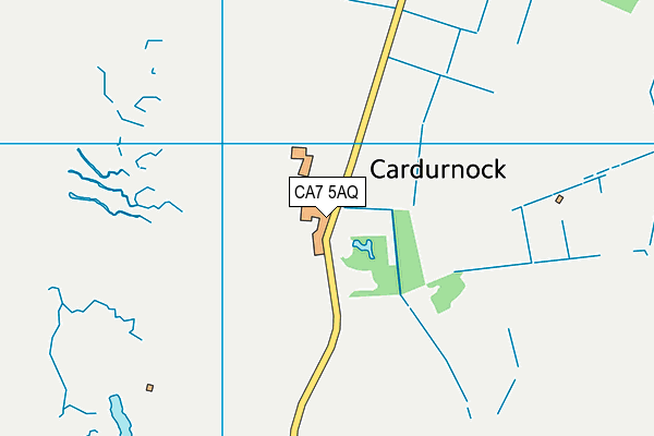 CA7 5AQ map - OS VectorMap District (Ordnance Survey)