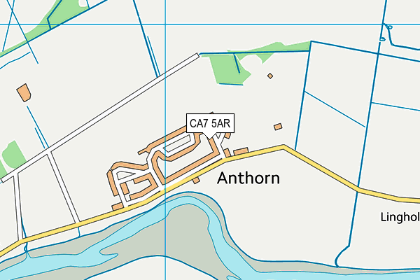 CA7 5AR map - OS VectorMap District (Ordnance Survey)