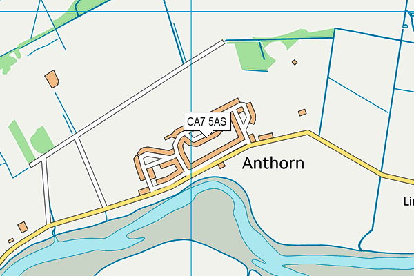 CA7 5AS map - OS VectorMap District (Ordnance Survey)