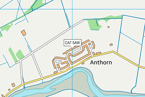 CA7 5AW map - OS VectorMap District (Ordnance Survey)