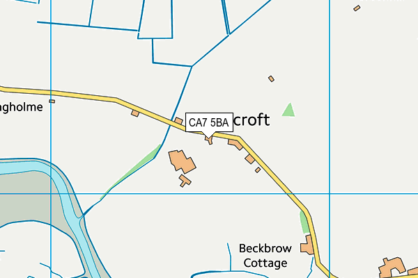 CA7 5BA map - OS VectorMap District (Ordnance Survey)