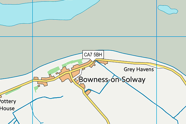 CA7 5BH map - OS VectorMap District (Ordnance Survey)