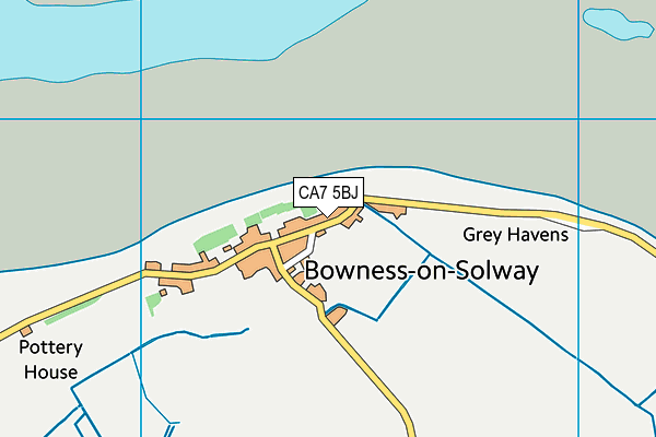 CA7 5BJ map - OS VectorMap District (Ordnance Survey)