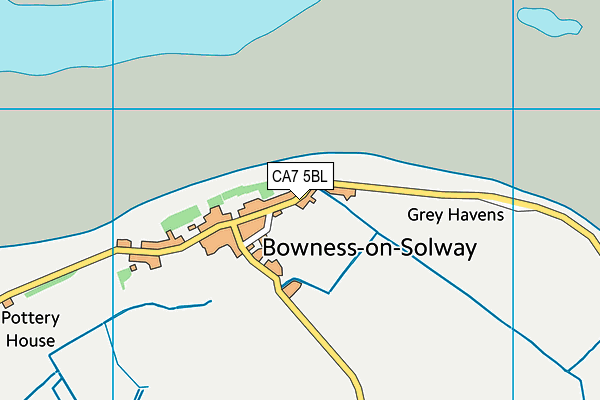 CA7 5BL map - OS VectorMap District (Ordnance Survey)