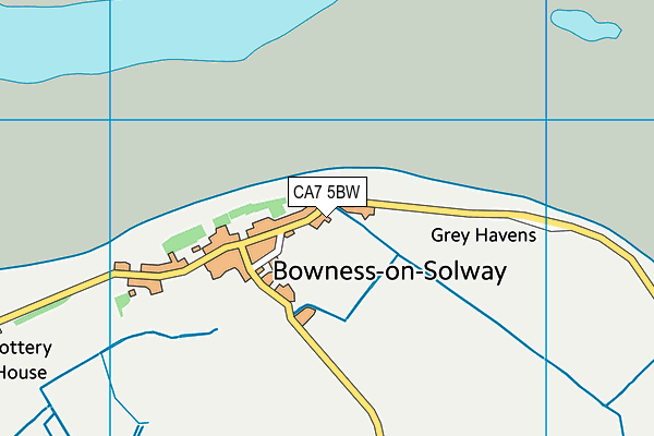 CA7 5BW map - OS VectorMap District (Ordnance Survey)