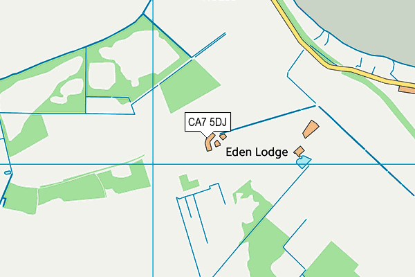 CA7 5DJ map - OS VectorMap District (Ordnance Survey)