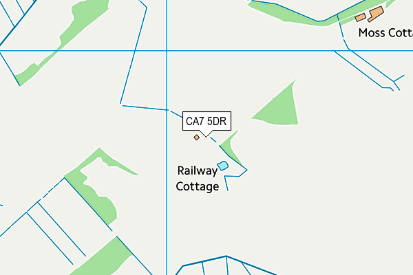 CA7 5DR map - OS VectorMap District (Ordnance Survey)