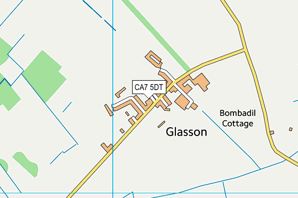 CA7 5DT map - OS VectorMap District (Ordnance Survey)