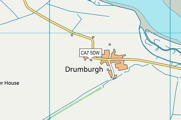 CA7 5DW map - OS VectorMap District (Ordnance Survey)
