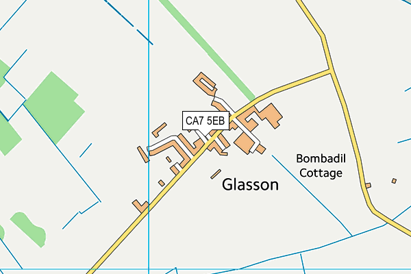 CA7 5EB map - OS VectorMap District (Ordnance Survey)