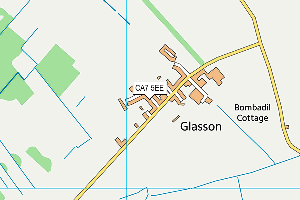 CA7 5EE map - OS VectorMap District (Ordnance Survey)