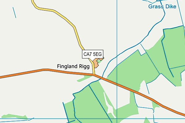 CA7 5EG map - OS VectorMap District (Ordnance Survey)