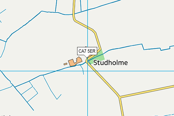 CA7 5ER map - OS VectorMap District (Ordnance Survey)