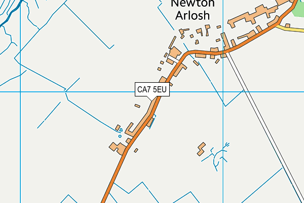 CA7 5EU map - OS VectorMap District (Ordnance Survey)