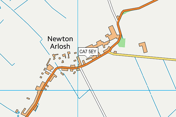 CA7 5EY map - OS VectorMap District (Ordnance Survey)