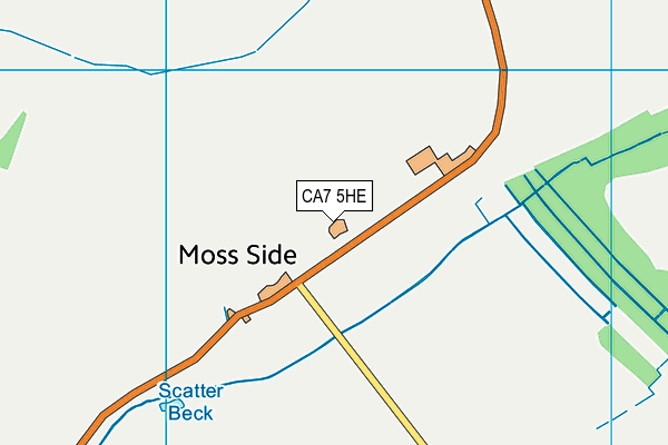 CA7 5HE map - OS VectorMap District (Ordnance Survey)